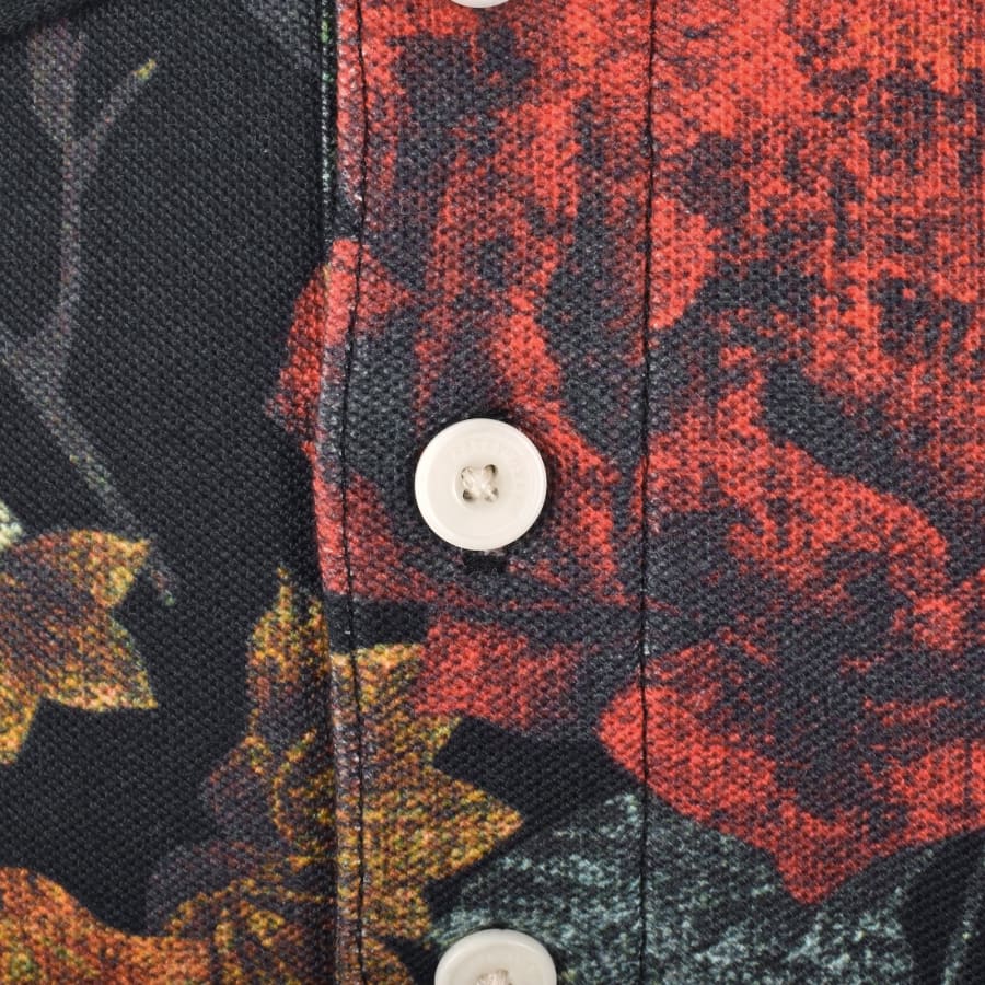 Image number 4 for Pretty Green Prestleigh Floral Polo T Shirt Multi