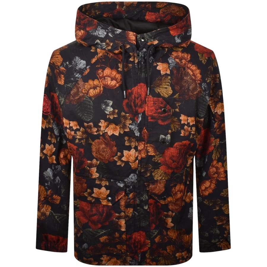 Image number 2 for Pretty Green Prestleigh Floral Jacket Multi