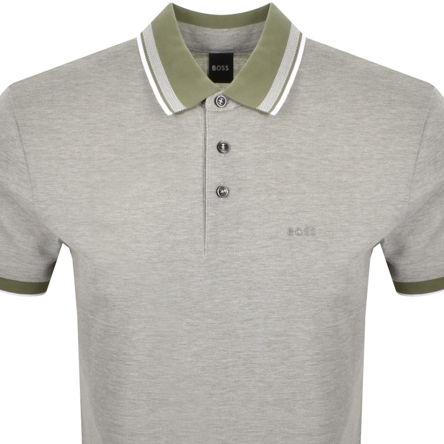Image number 2 for BOSS Prout 141 Polo T Shirt Green