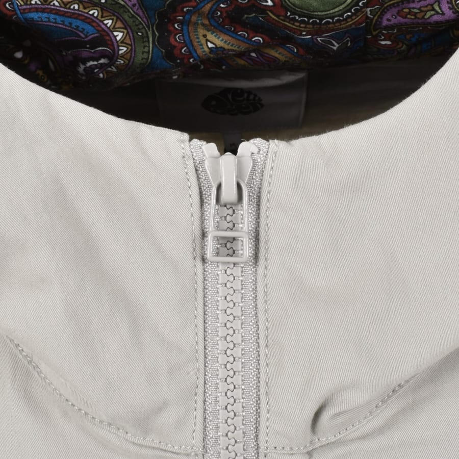 Image number 4 for Pretty Green Feltham Hooded Jacket Grey