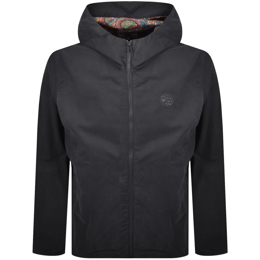 Image number 1 for Pretty Green Feltham Hooded Jacket Black