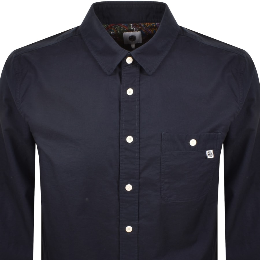 Image number 2 for Pretty Green House Oxford Shirt Navy