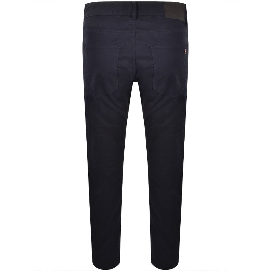 Image number 3 for BOSS Delaware Slim Fit Chinos Navy