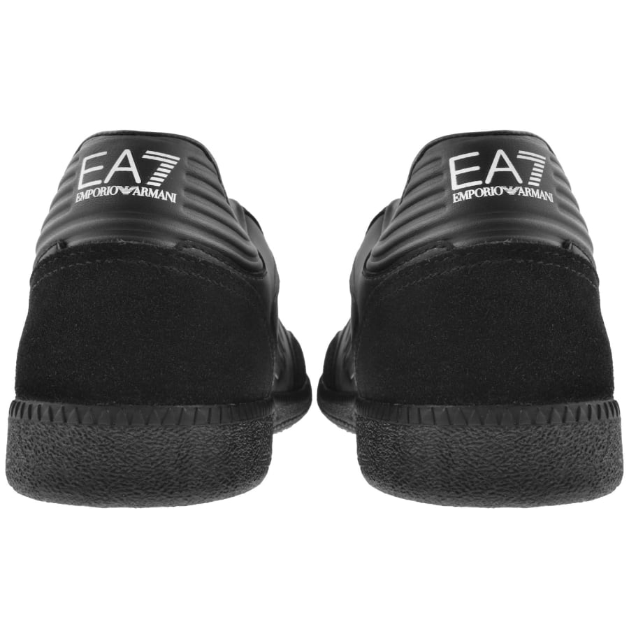 Image number 2 for EA7 Emporio Armani Logo Trainers Black