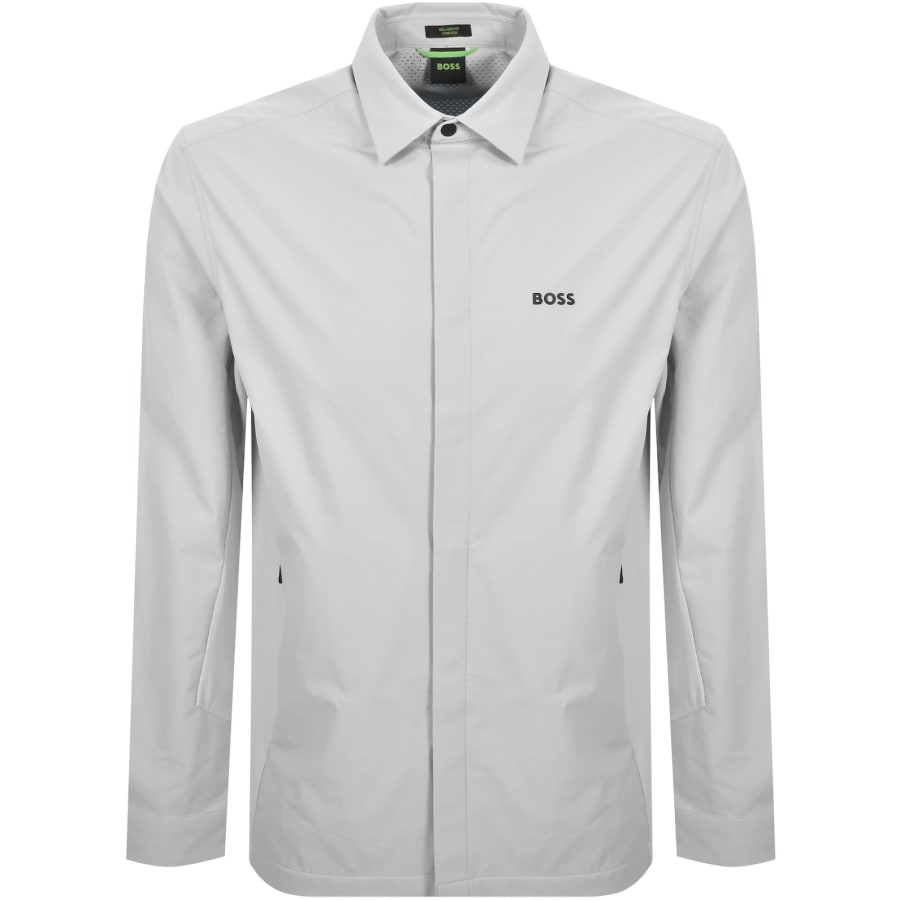 Image number 1 for BOSS Urban Over Shirt Grey