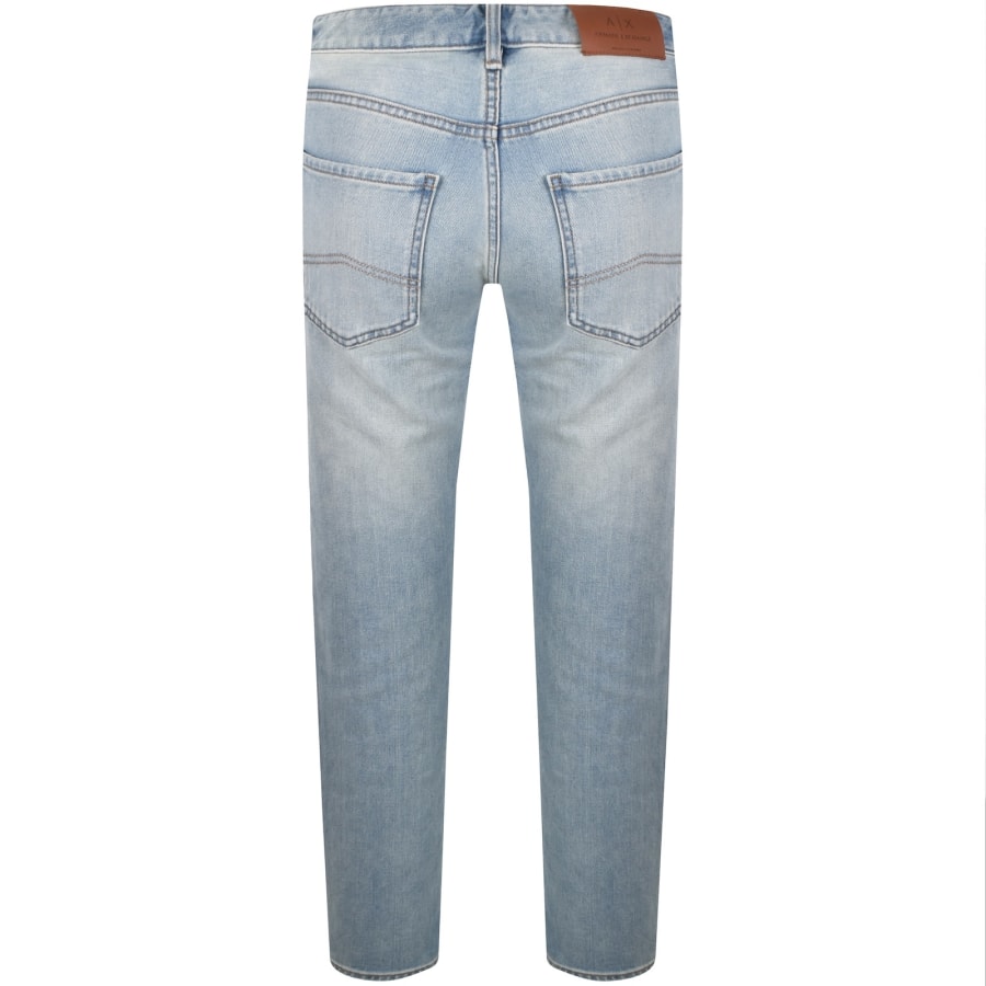 Image number 3 for Armani Exchange J14 Slim Fit Jeans Blue