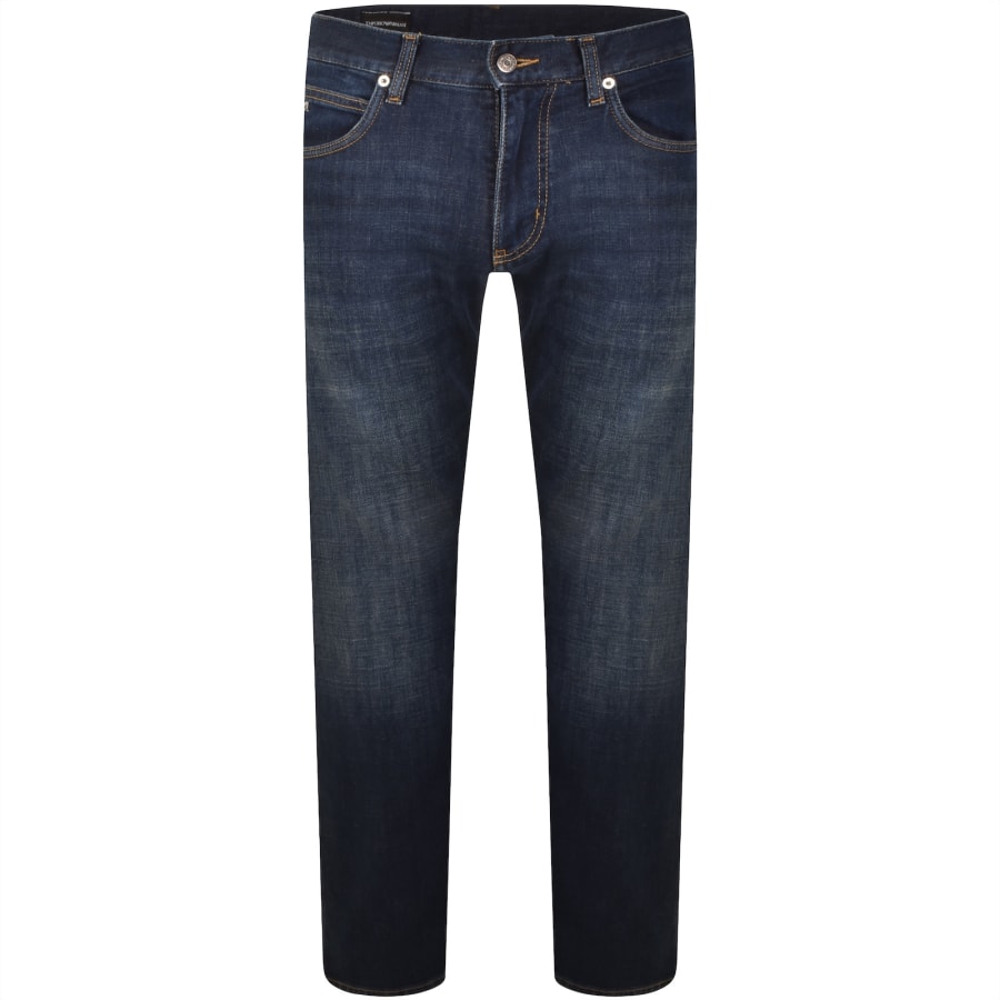 Image number 2 for Emporio Armani J45 Jeans Blue