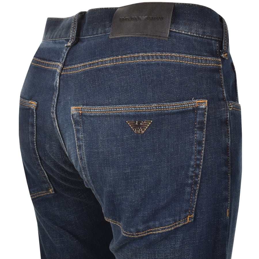 Image number 4 for Emporio Armani J45 Jeans Blue