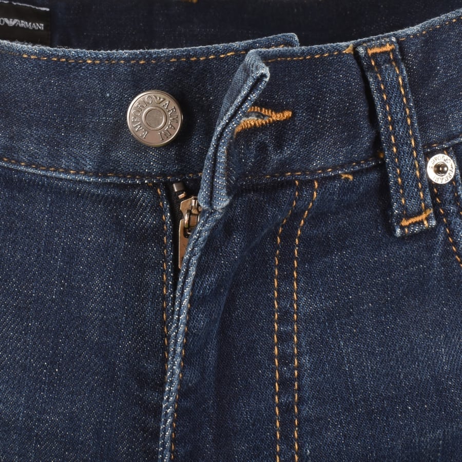 Image number 5 for Emporio Armani J45 Jeans Blue