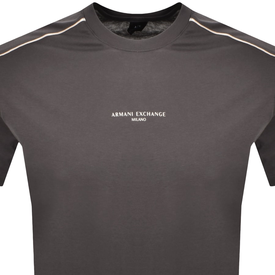 Image number 2 for Armani Exchange T Shirt Pavement Grey