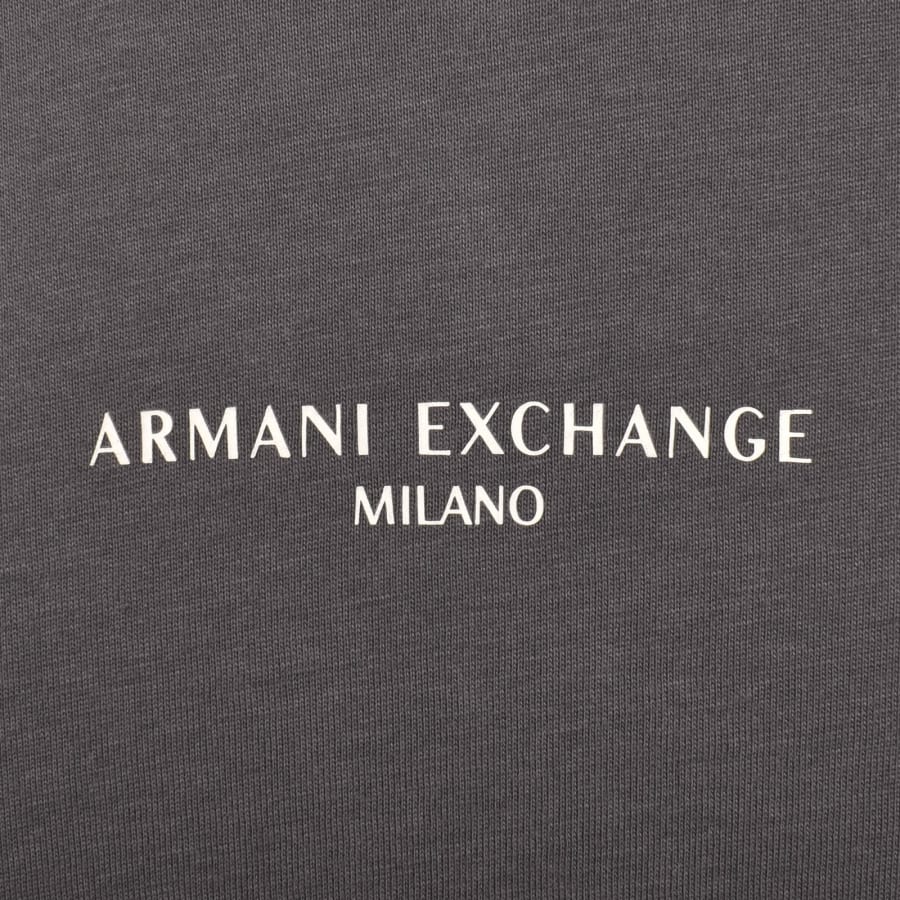Image number 3 for Armani Exchange T Shirt Pavement Grey