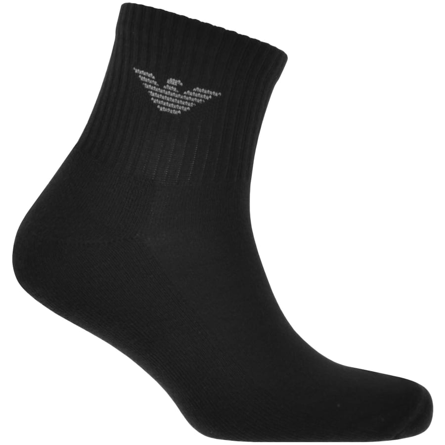 Image number 3 for Emporio Armani 3 Pack Ankle Socks Multi