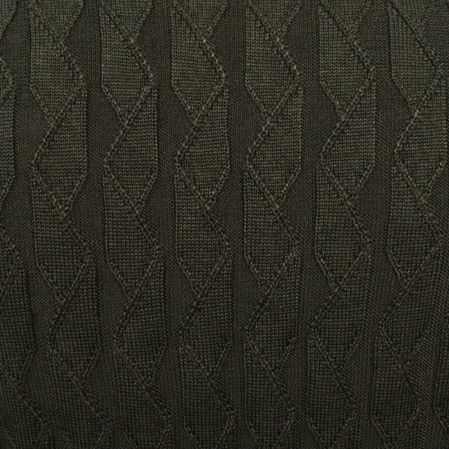 Image number 3 for Emporio Armani Knit Jumper Khaki
