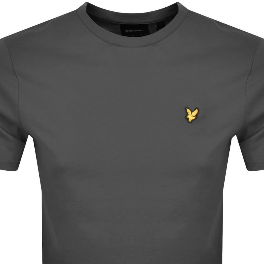 Image number 2 for Lyle And Scott Crew Neck T Shirt Grey