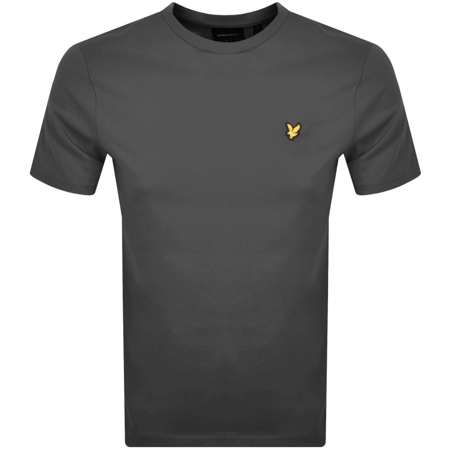 Image number 1 for Lyle And Scott Crew Neck T Shirt Grey