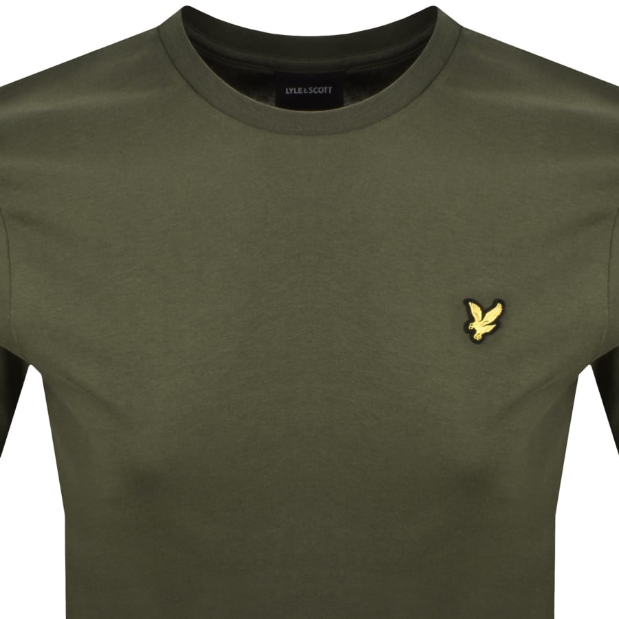 Image number 2 for Lyle And Scott Crew Neck T Shirt Green