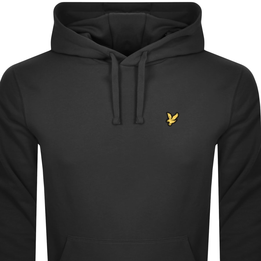 Image number 2 for Lyle And Scott Pullover Hoodie Grey