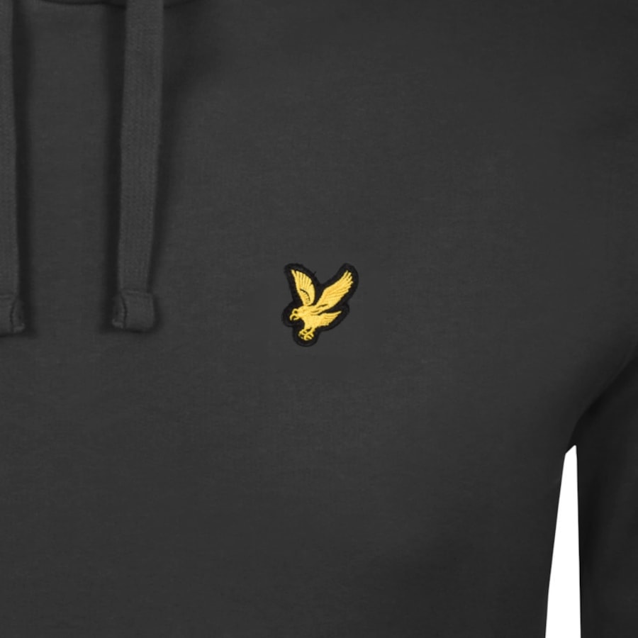 Image number 3 for Lyle And Scott Pullover Hoodie Grey