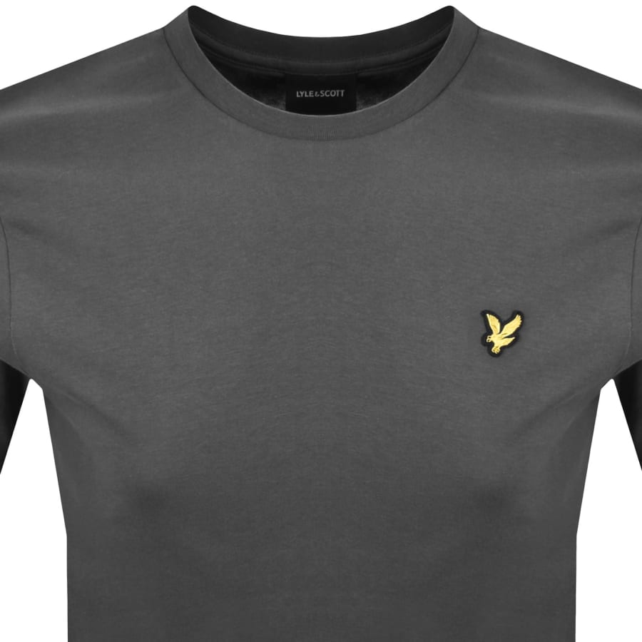Image number 2 for Lyle And Scott Crew Neck T Shirt Grey