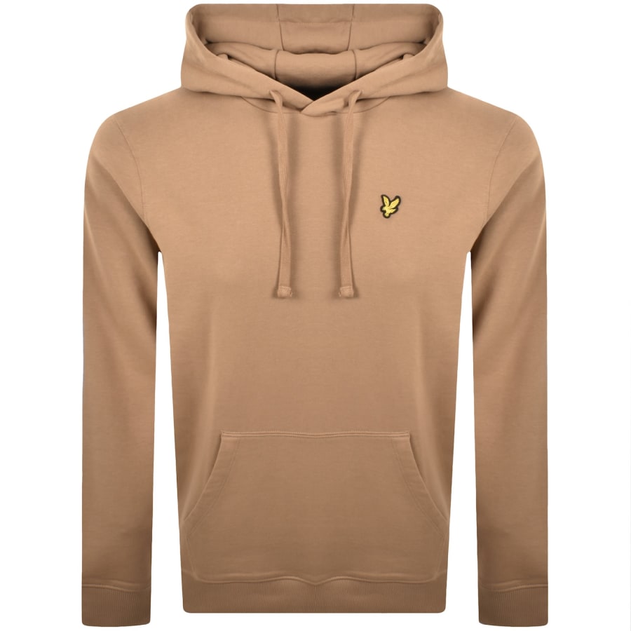 Image number 1 for Lyle And Scott Pullover Hoodie Brown
