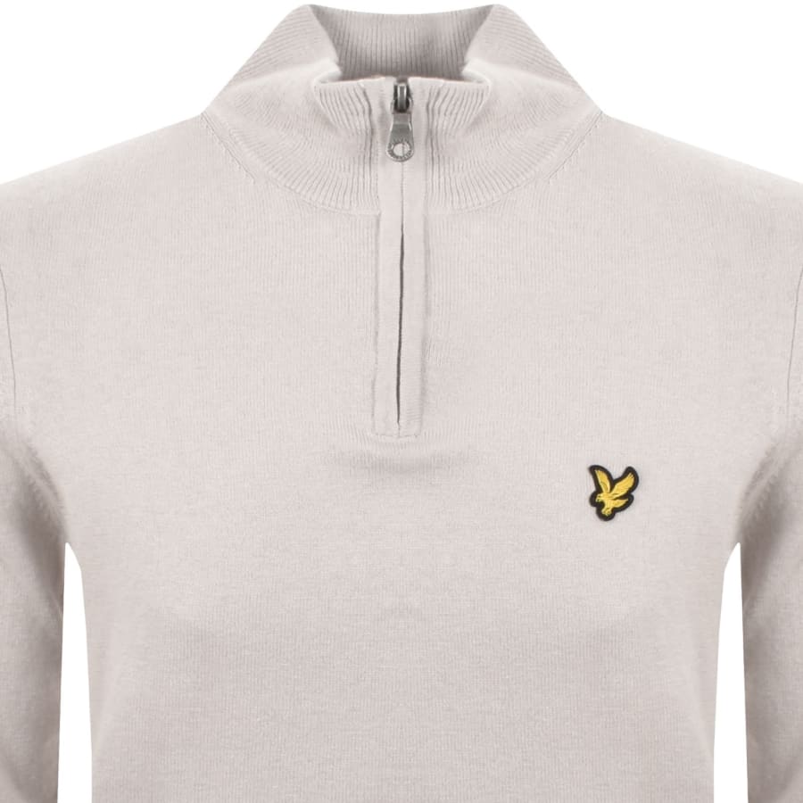 Image number 2 for Lyle And Scott Knitted Jumper Grey