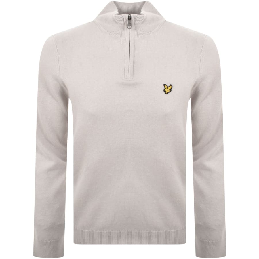 Image number 1 for Lyle And Scott Knitted Jumper Grey