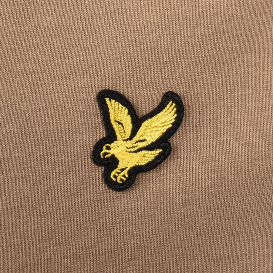 Image number 3 for Lyle And Scott Crew Neck T Shirt Brown