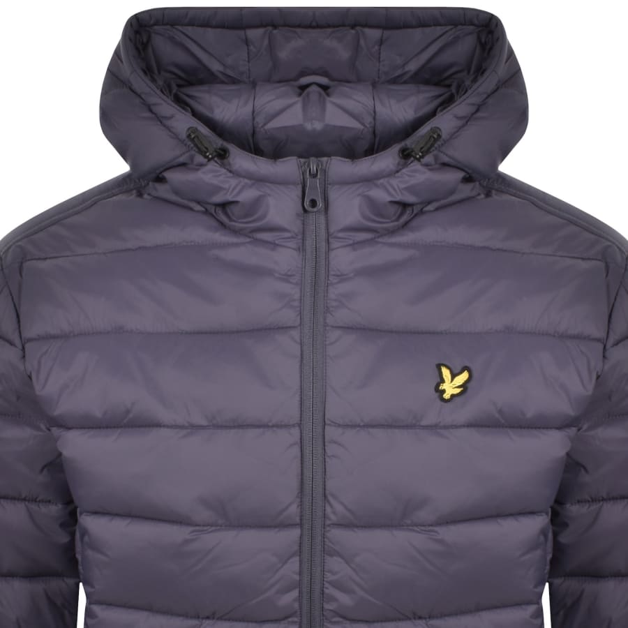 Image number 2 for Lyle And Scott Wadded Puffer Jacket Greystone