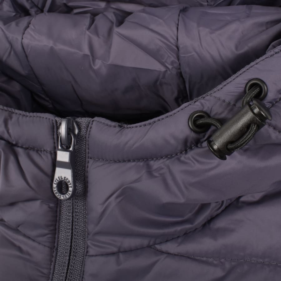 Image number 4 for Lyle And Scott Wadded Puffer Jacket Greystone