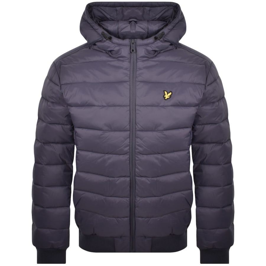 Image number 1 for Lyle And Scott Wadded Puffer Jacket Greystone