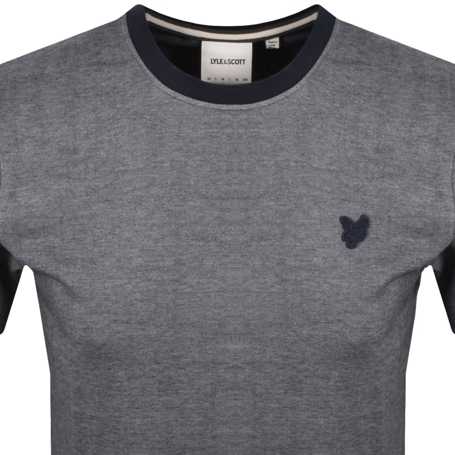 Image number 2 for Lyle And Scott Crew Neck T Shirt Blue