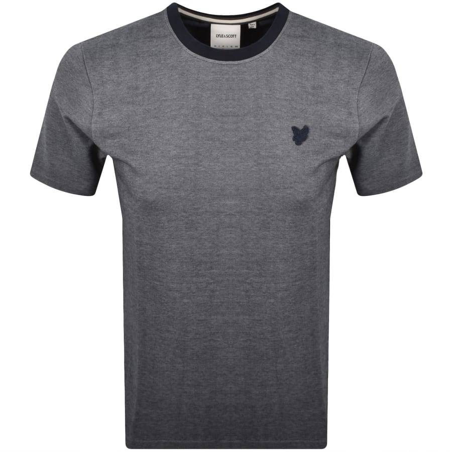 Image number 1 for Lyle And Scott Crew Neck T Shirt Blue