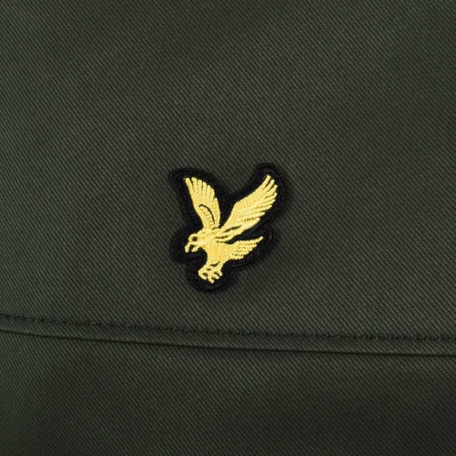 Image number 3 for Lyle And Scott Wadded Longline Parka Green