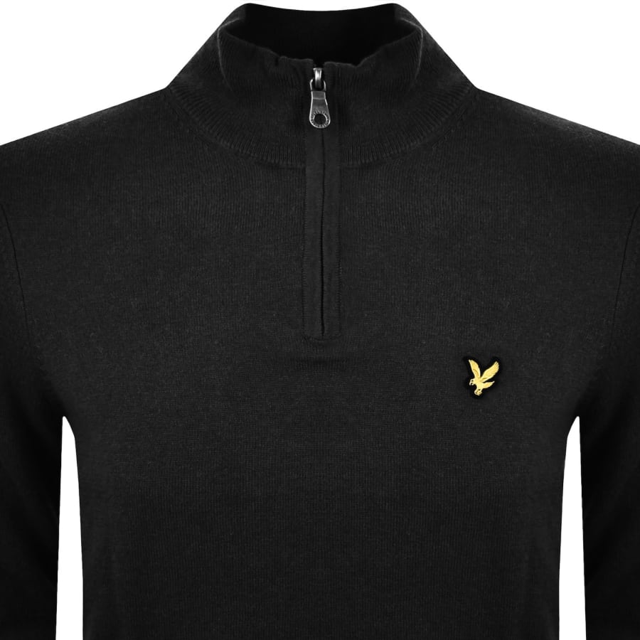 Image number 2 for Lyle And Scott Knitted Jumper Black