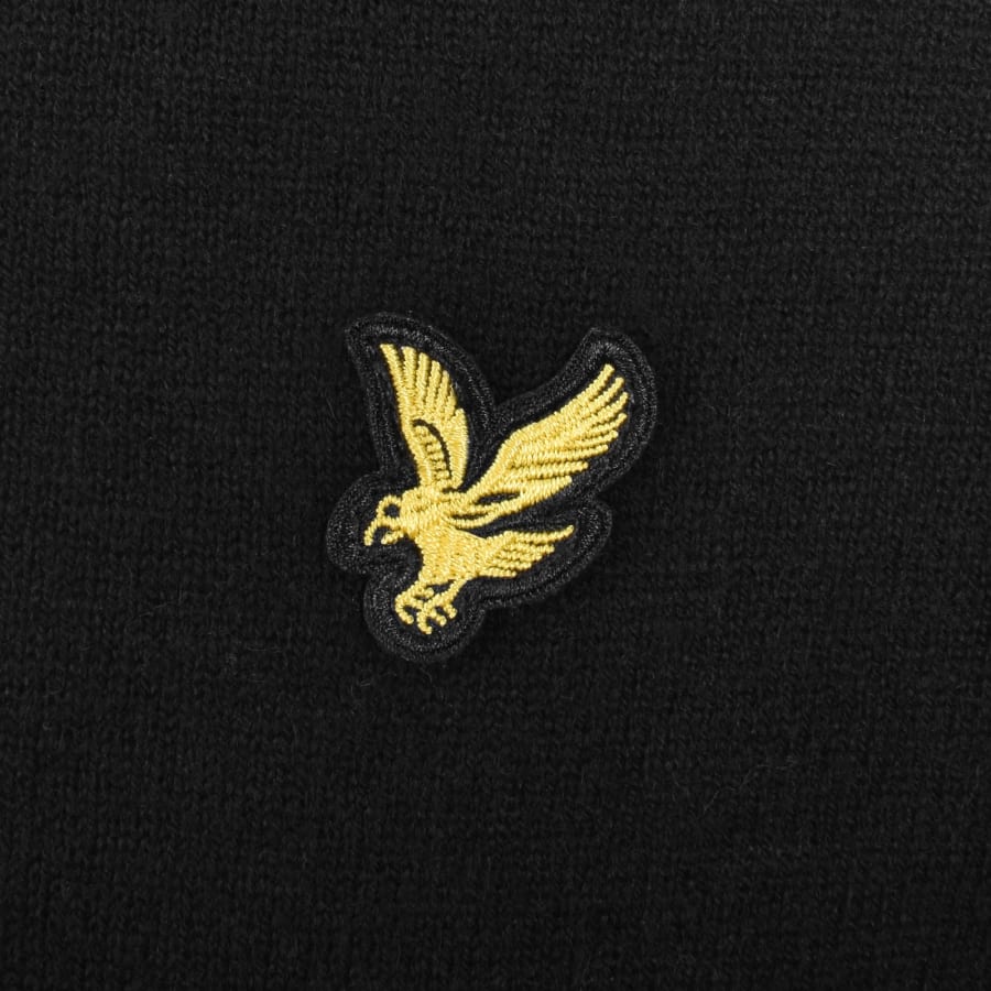 Image number 3 for Lyle And Scott Knitted Jumper Black