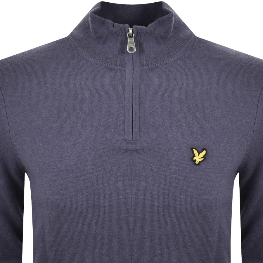 Image number 2 for Lyle And Scott Knitted Jumper Greystone