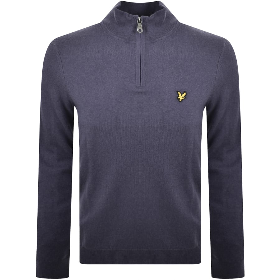 Image number 1 for Lyle And Scott Knitted Jumper Greystone