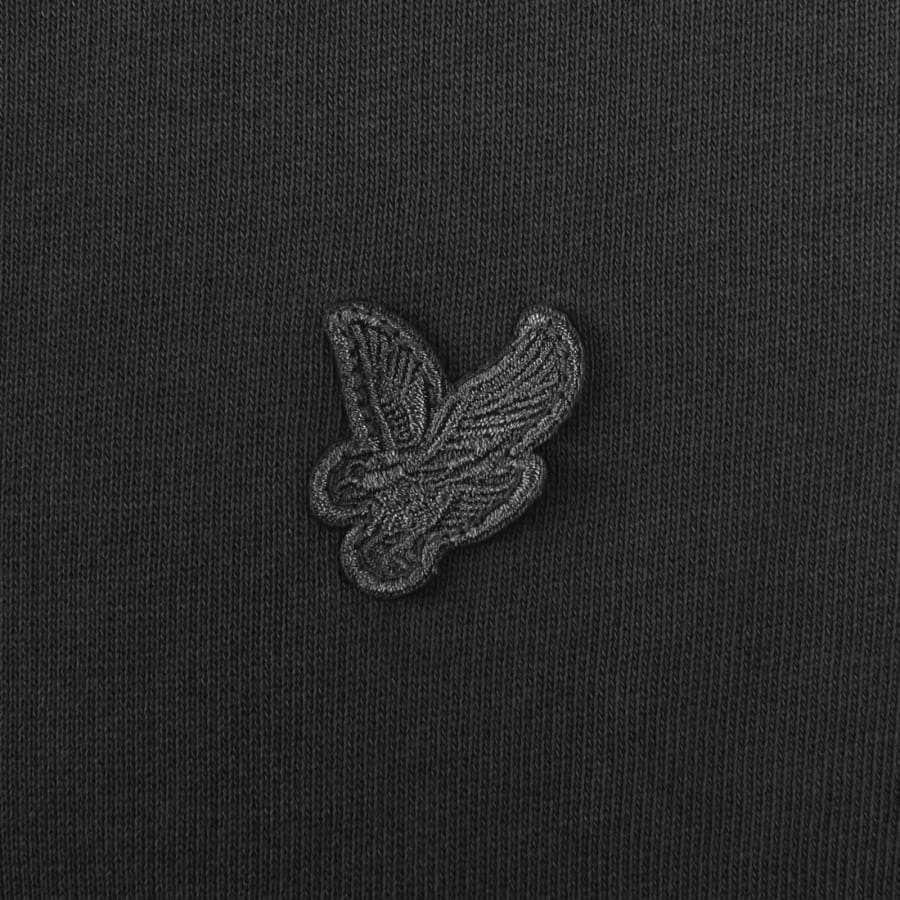 Image number 3 for Lyle And Scott Quarter Zip Sweatshirt Gunmetal