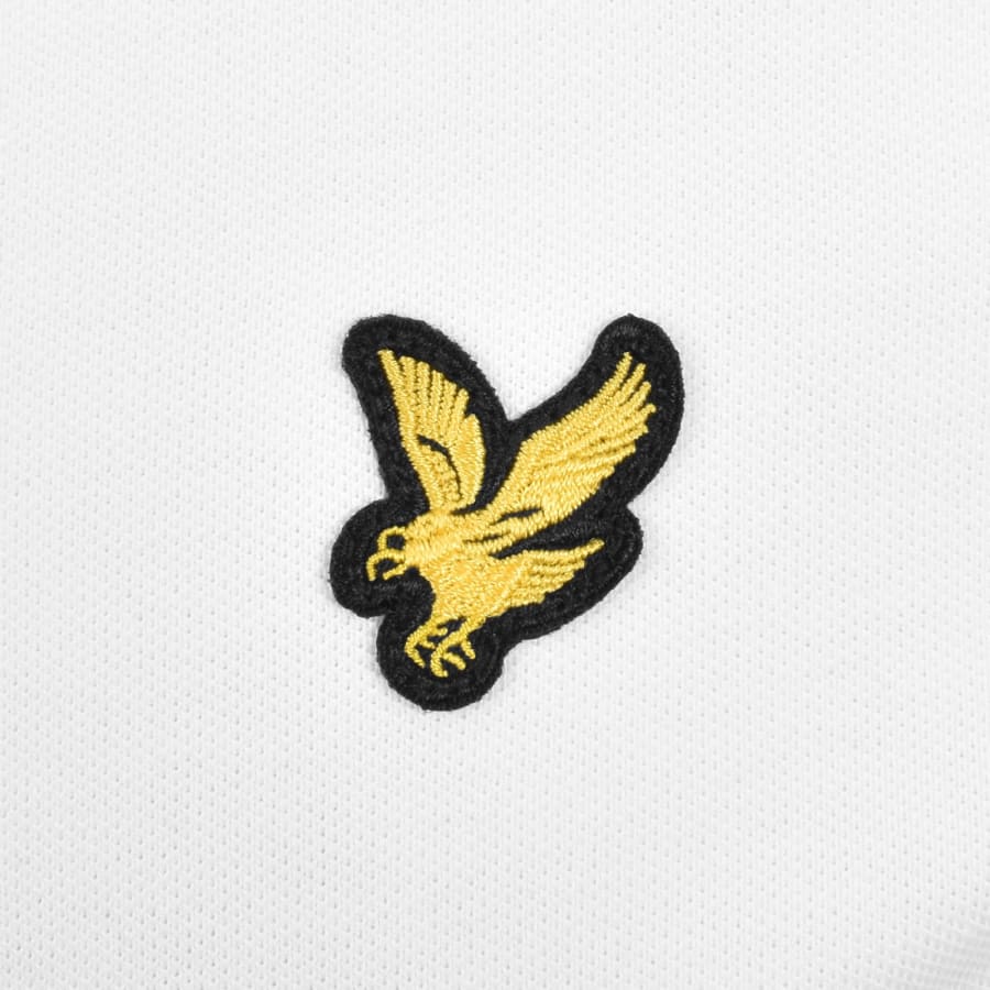 Image number 3 for Lyle And Scott Striped Tipped Polo T Shirt White