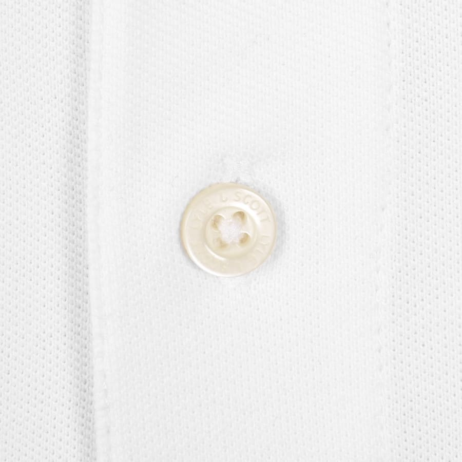 Image number 4 for Lyle And Scott Striped Tipped Polo T Shirt White
