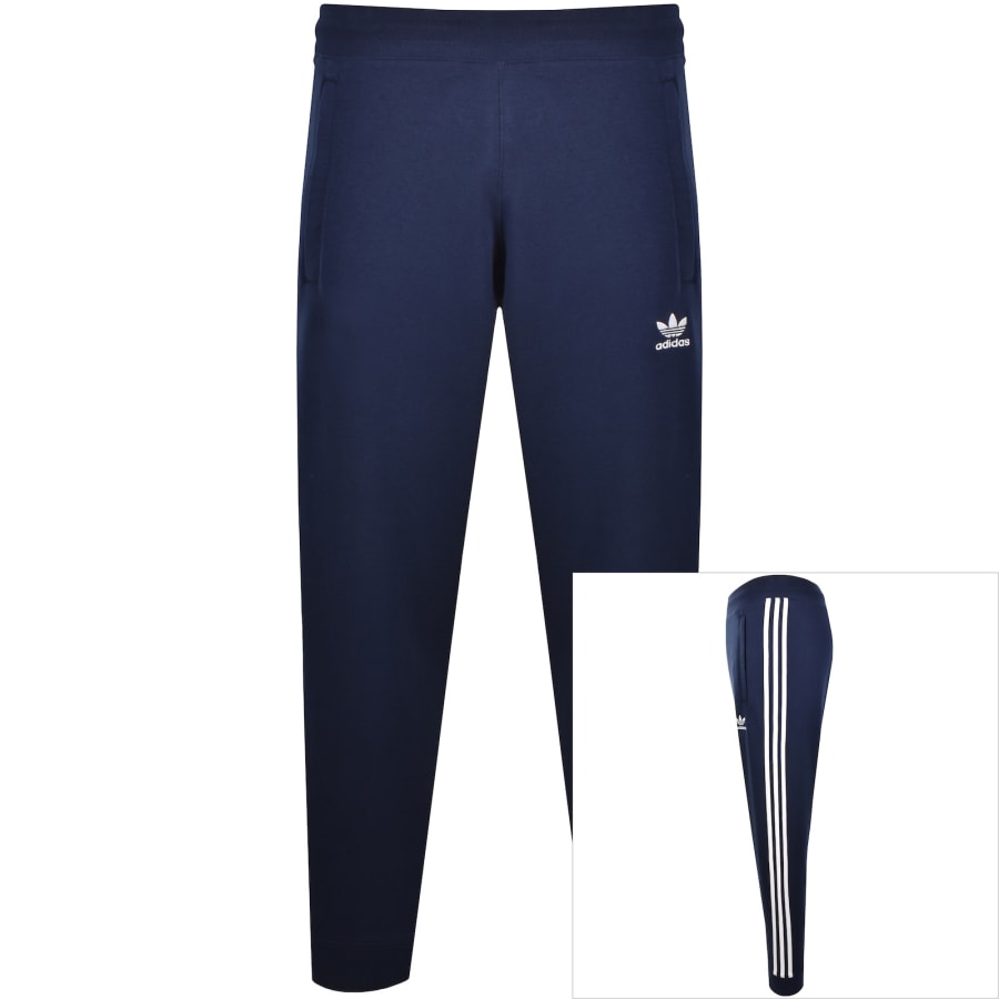Image number 1 for adidas Originals 3 Stripes Joggers Navy