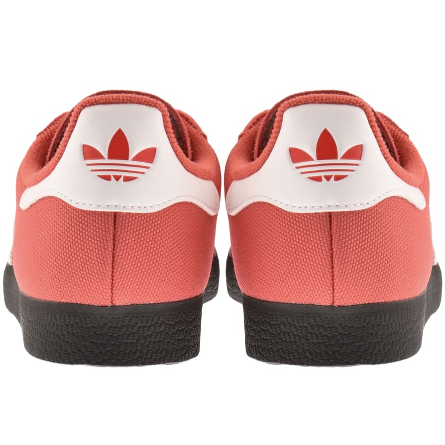 Image number 2 for adidas Originals Gazelle Trainers Red