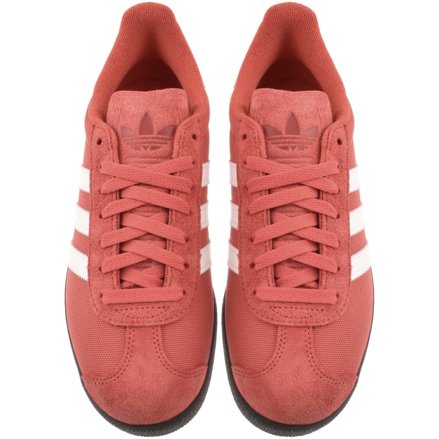 Image number 3 for adidas Originals Gazelle Trainers Red