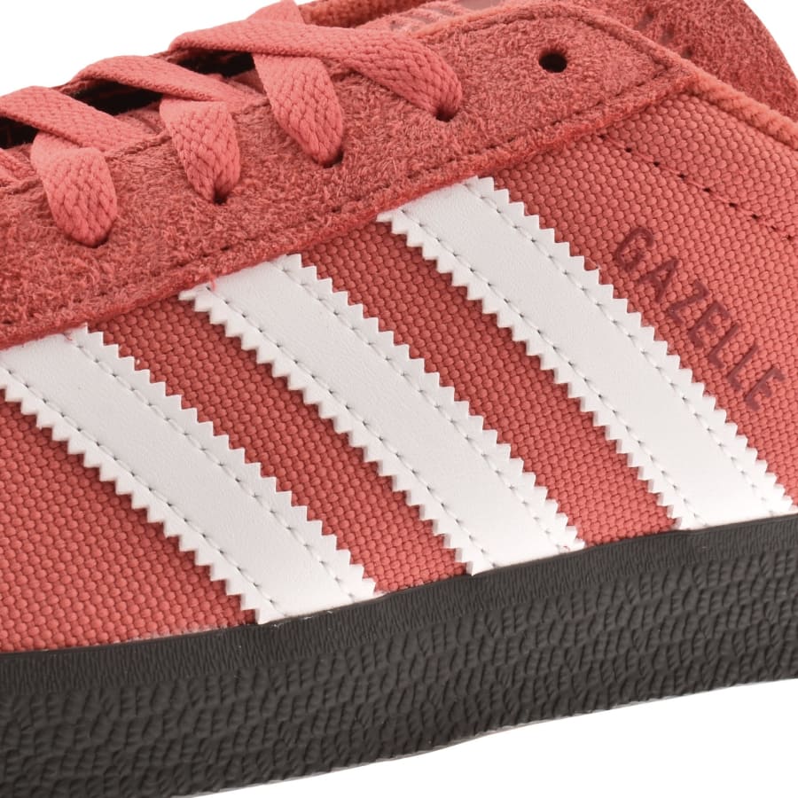 Image number 4 for adidas Originals Gazelle Trainers Red