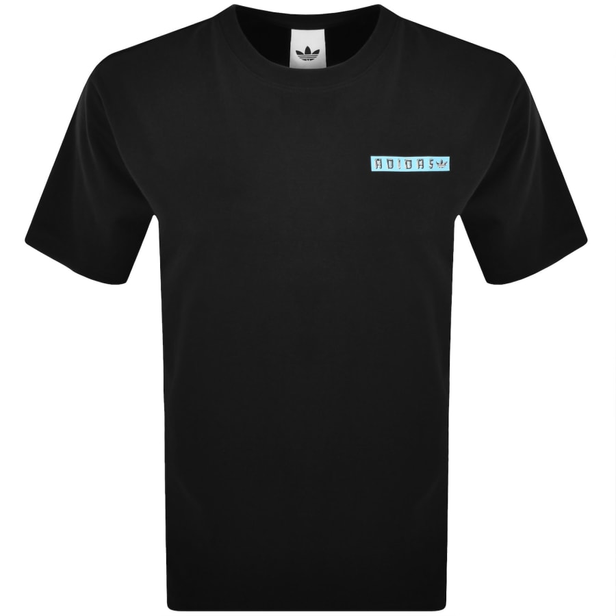 Image number 2 for adidas Originals Graphic T Shirt Black