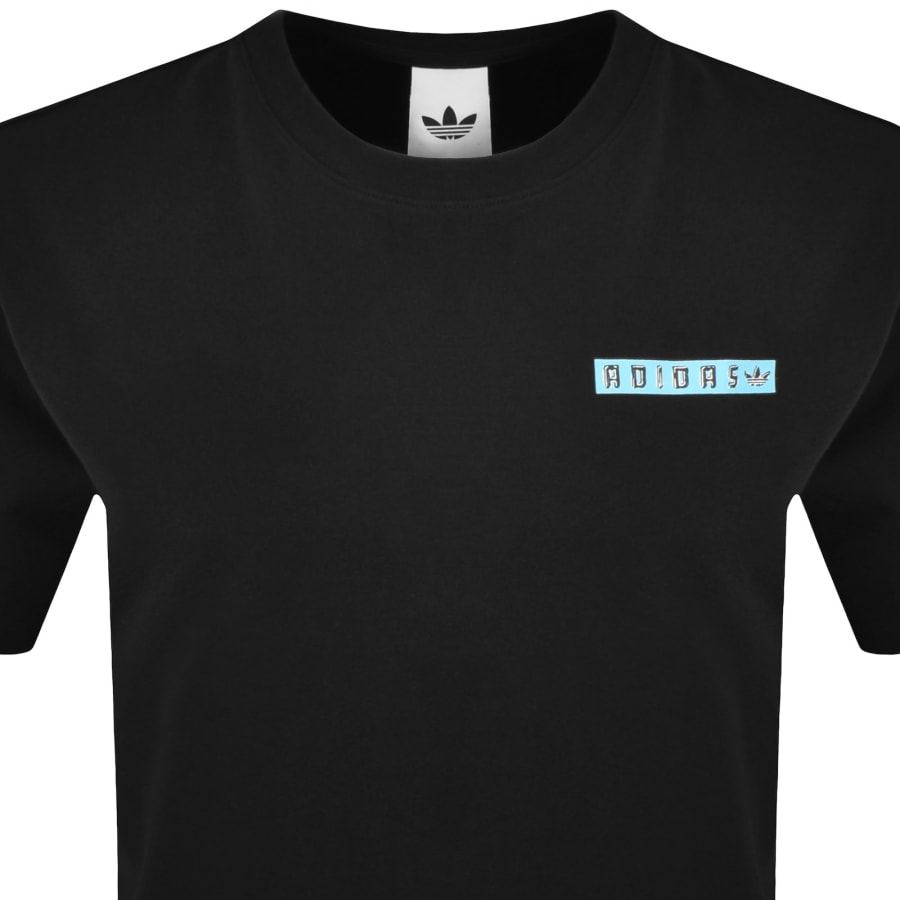 Image number 3 for adidas Originals Graphic T Shirt Black