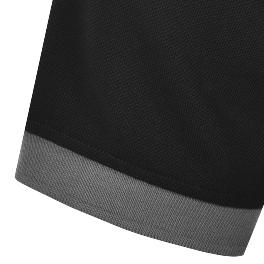 Image number 5 for Belstaff Contrast Collar Polo T Shirt Black