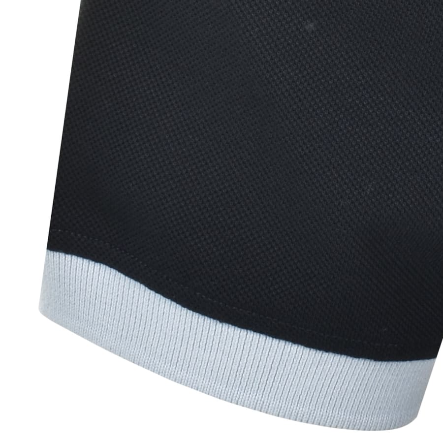 Image number 4 for Belstaff Contrast Collar Polo T Shirt Navy