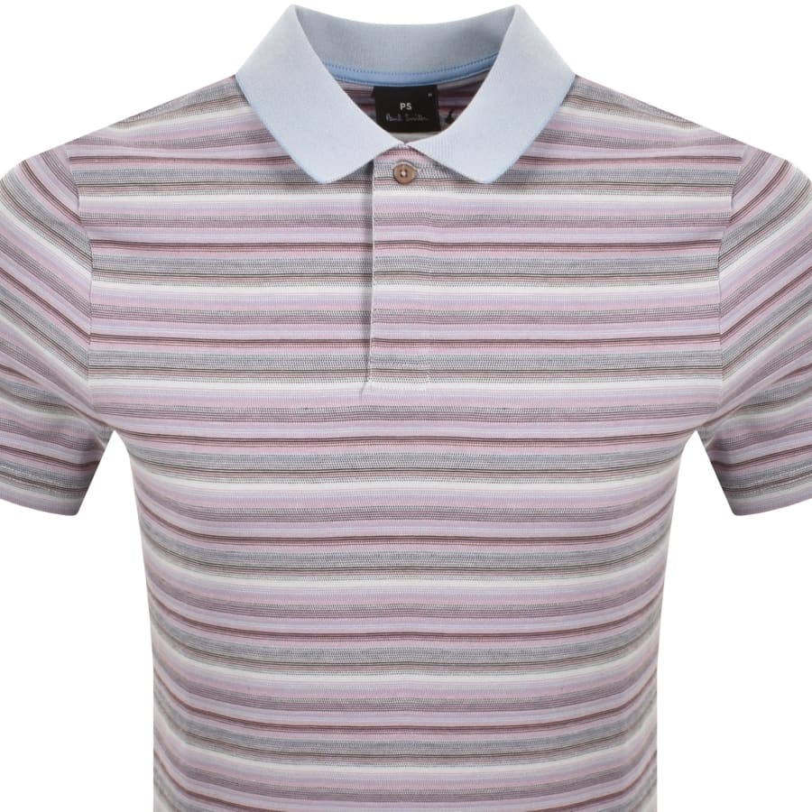 Image number 2 for Paul Smith Short Sleeved Polo T Shirt Multi