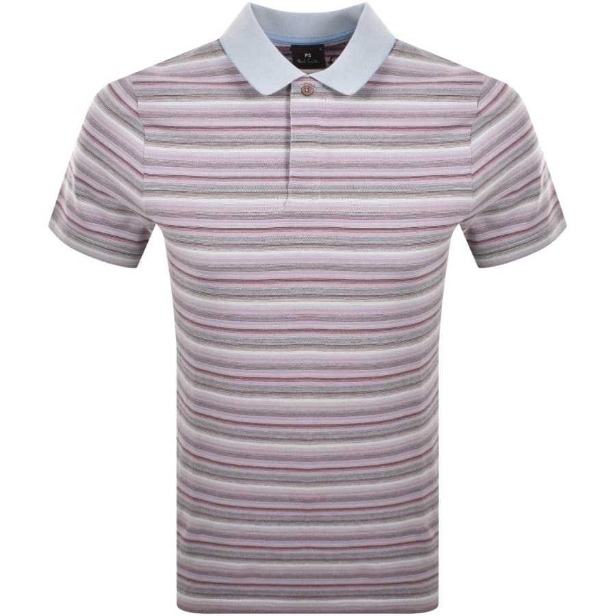 Image number 1 for Paul Smith Short Sleeved Polo T Shirt Multi
